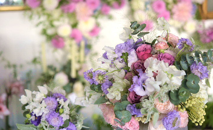 広島県安芸郡 フラワー教室 オーダーフラワーのla Rose Blanche